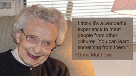 Forever Young at Heart: Doris Matthews