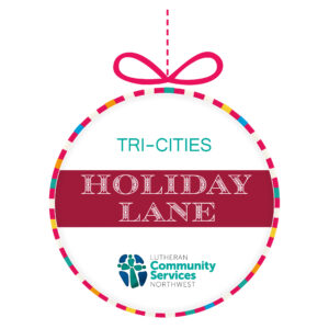 Holiday lane logo in ornament