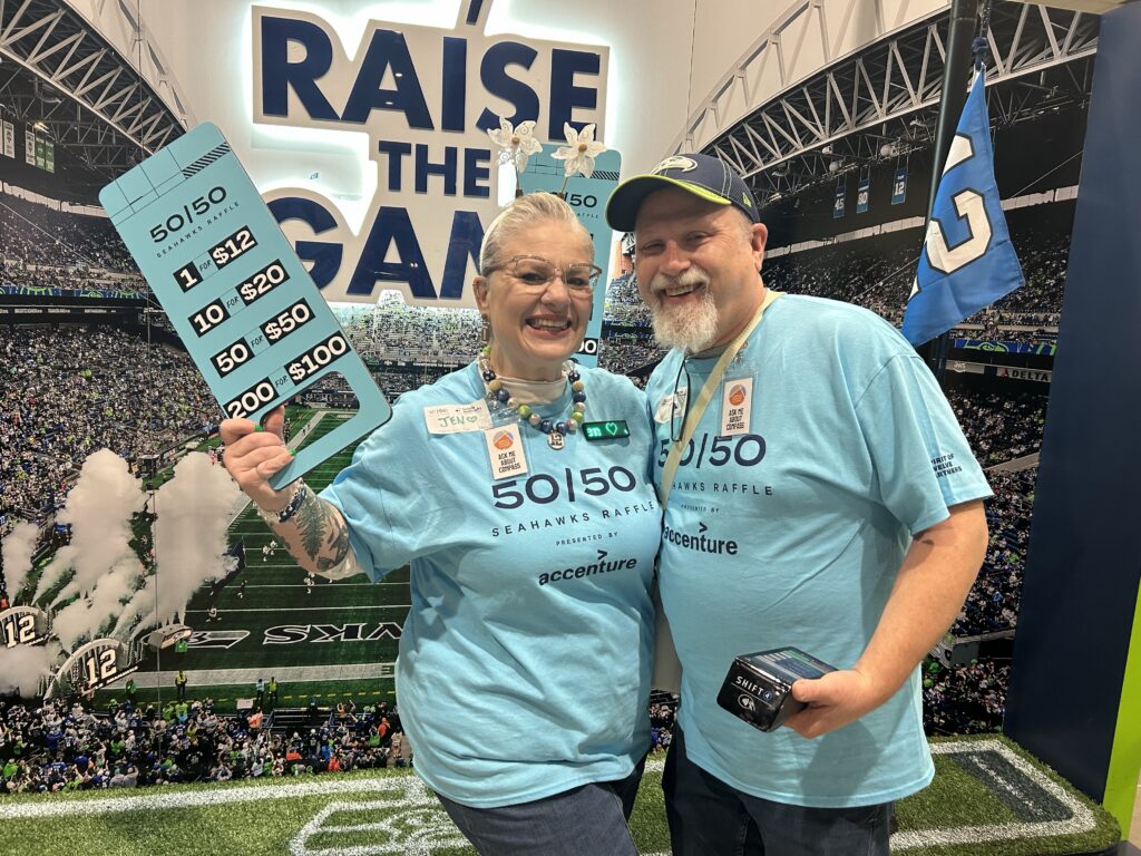 LCSNW's Jen Miller and her husband Tim.